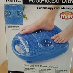 Homedic Foot Pleaser Ultra Reflexology Foot Massager NEW