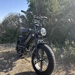 Brand New! Electric Bike 750w ( Peak 1000w) 48v 15aH Dual Suspensions Hydraulic Brakes 