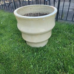 big ceramic garden pot
