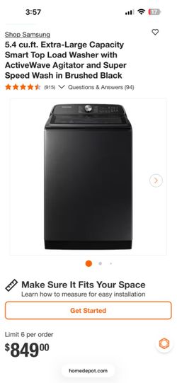 Samsung Washer & Dryer