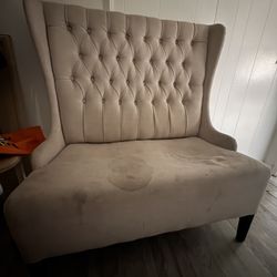 Love Seat (Cream Color)