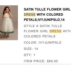 Flower Girl Dress