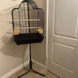 Bird Cage With Stand