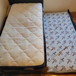Twin Bed With Trundle 