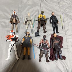 Starwars black series lot