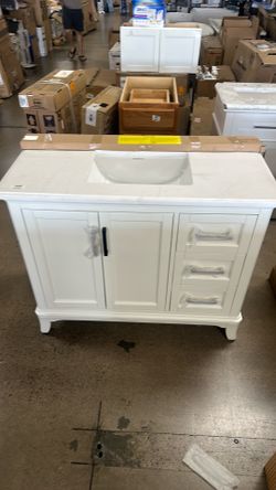 43” vanity