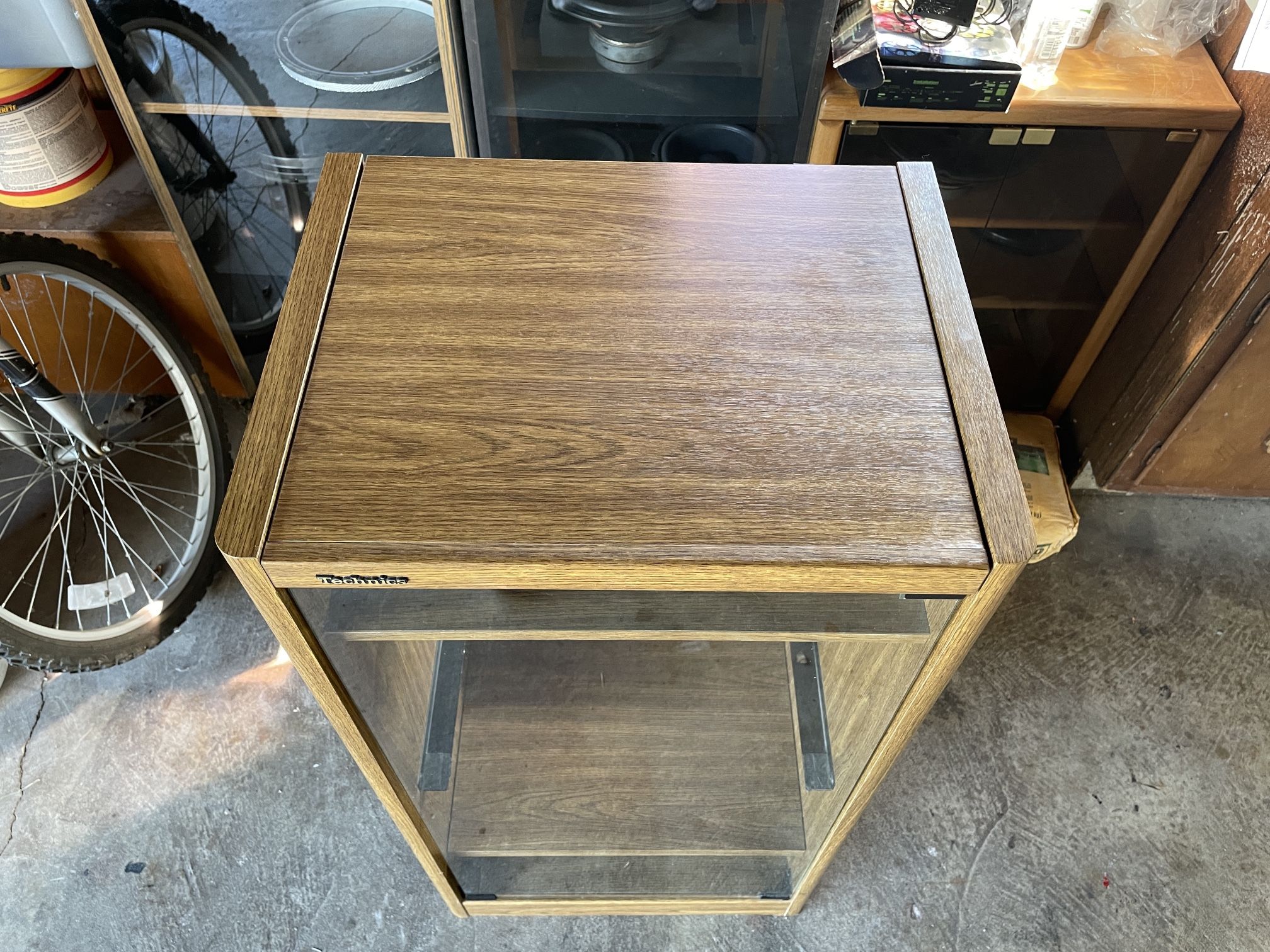 Technics Stereo Audio Media Rack Component Cabinet for Sale in