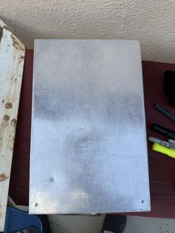 Aluminum Contractor Tray. 