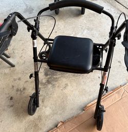 Walker with wheels