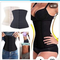 New S-M Black Waist Trainer 