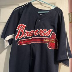 Throwback 42 Braves Jersey 