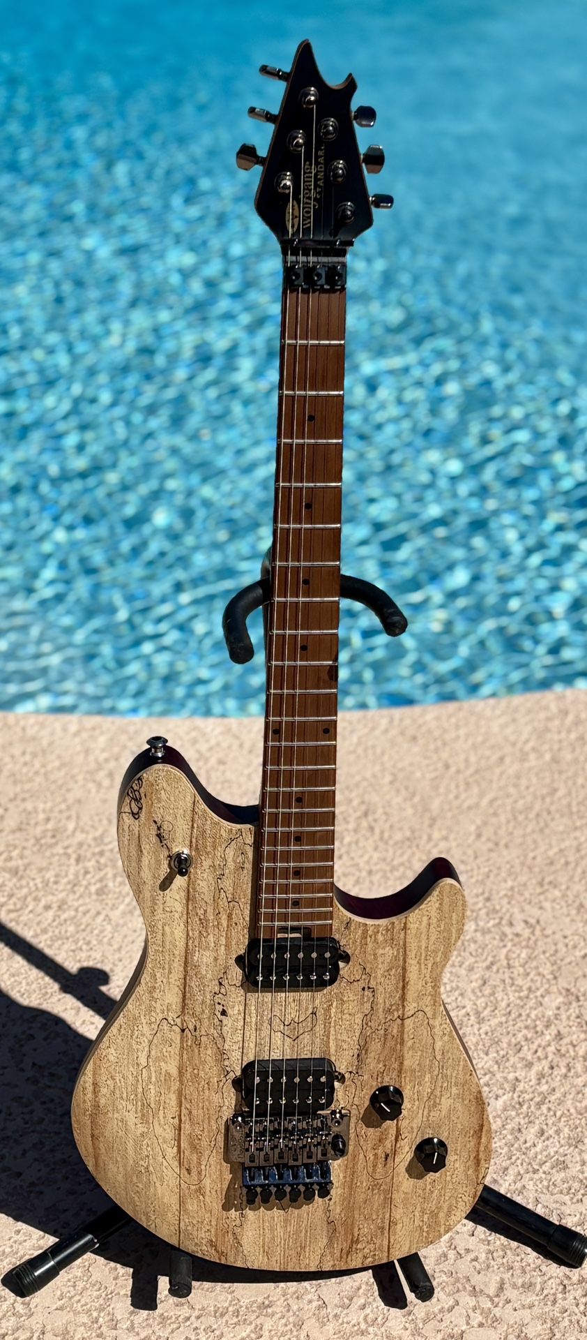 EVH Wolfgang WG Standard Exotic Maple Top Guitar