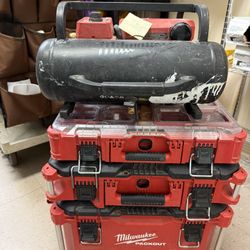 Milwaukee Fuel Compressor/packout Tool Box 