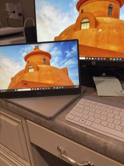 2 Dell P1424H 14" Portable Monitors – Like New