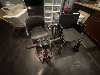 Scooter and wheel chair