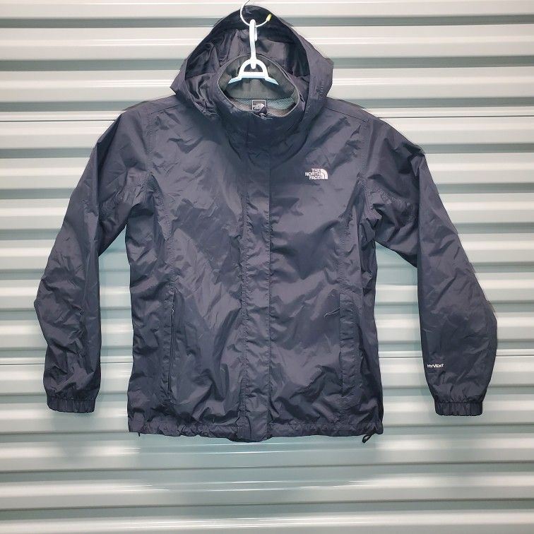 The North Face Women's XL HyVent Windbreaker Jacket Black