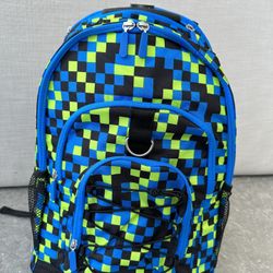 Pottery Barn Neon Pixel Backpack
