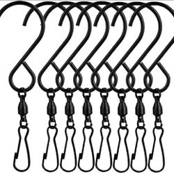 8 Pack Swivel Hooks Clips for Hanging