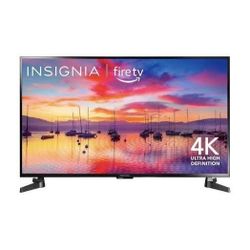 INSIGNIA 43-inch Class F30 Series LED 4K UHD Smart Fire TV with Alexa Voice Remote (NS-43F301NA22, 2021 Model)(READ DESCRIPTION)