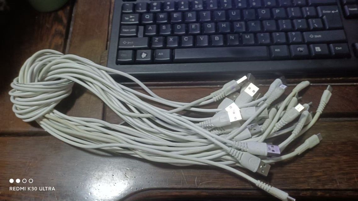 6A Super Fast Charge 39.37 Inch Type-C Used Cell Phone Charging Cable 20 Pieces Packed for Sale