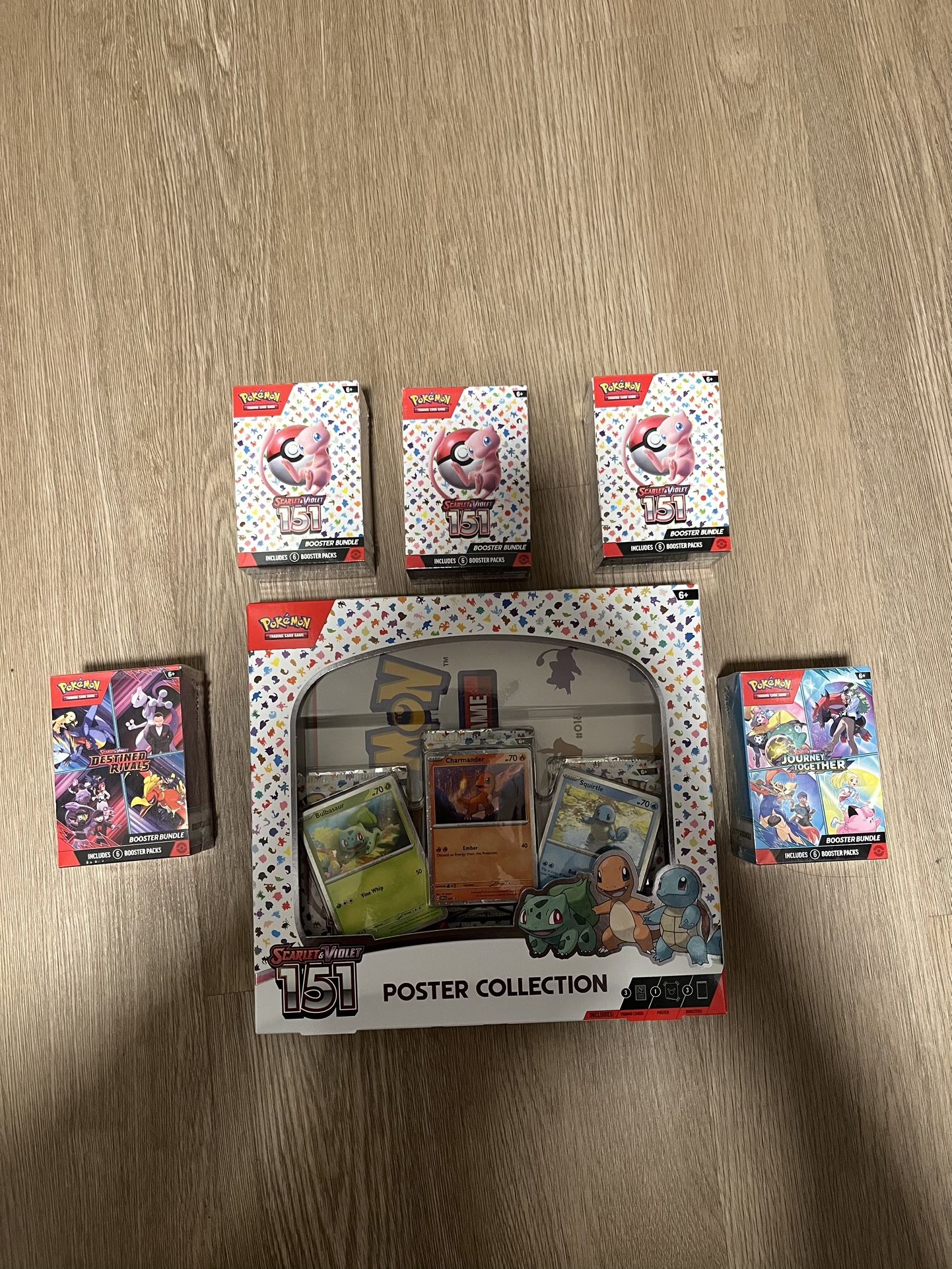 Pokemon 151 / Destined Rivals / Journey Together