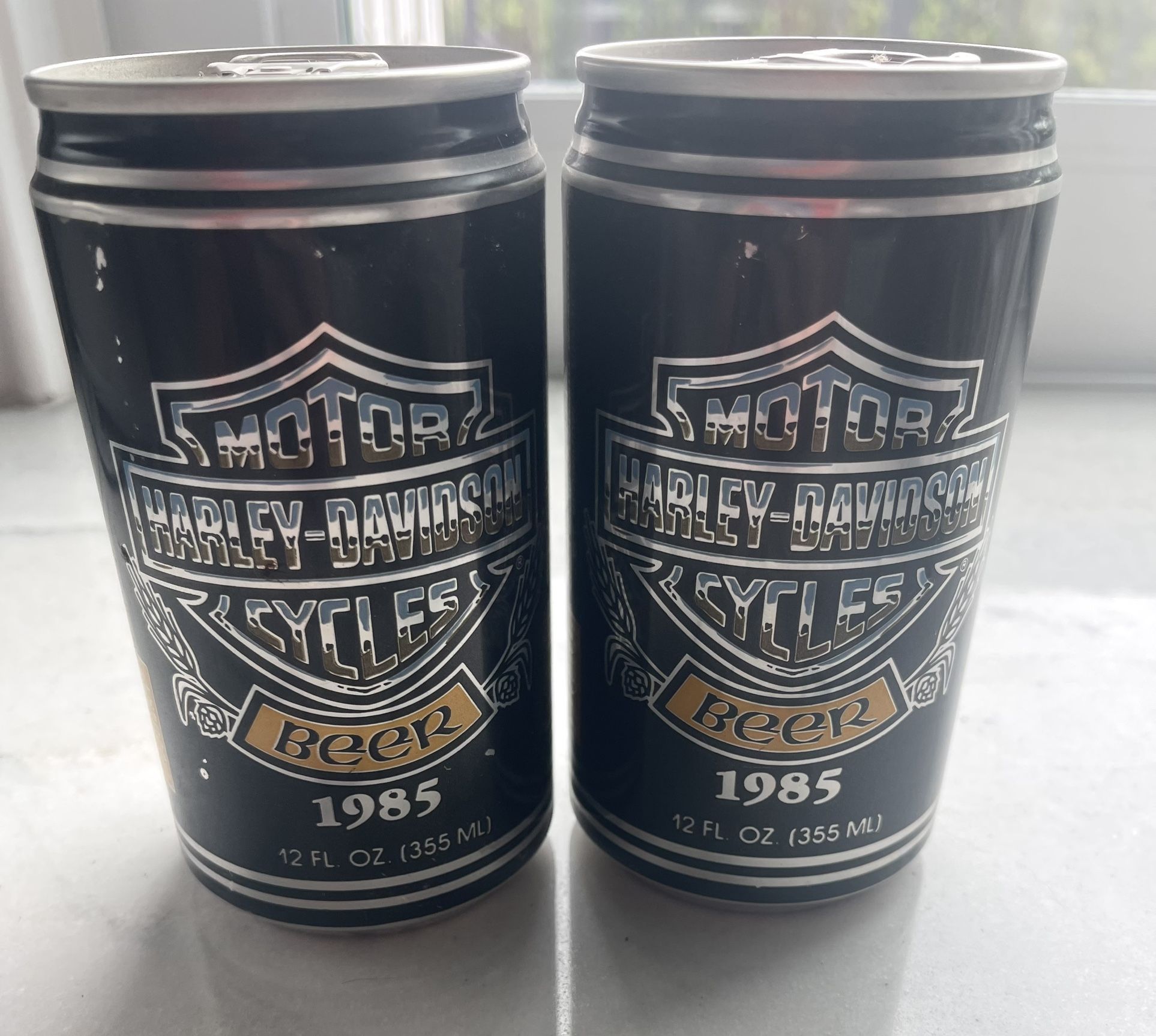 Vintage Harley Davidson Beer 1985