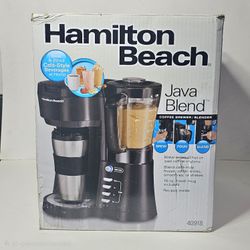 Hamilton beach Java blend coffee brewer/ blender