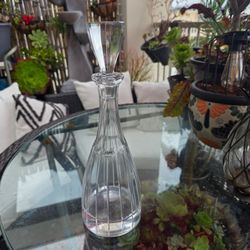 Sasaki Crystal Decanter Wine Vase