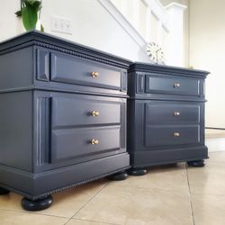 Nightstand Set, Endtables, Side Tables, Small Dressers, Bedside Tables 