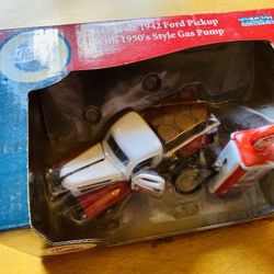 pepsi cola 1:43 scale ford pickup gas pump