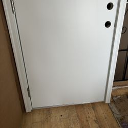 Grage Door 32”x 80” Out Swing 20 Min Pella  Out Swing 