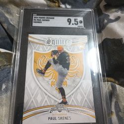 SGC 9.5 Mint+ Panini Crusade Paul Skenes Pittsburgh Pirates Rookie Card