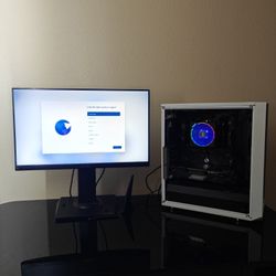 Gaming PC Custom Built and ASUS TUF Gaming VG249Q