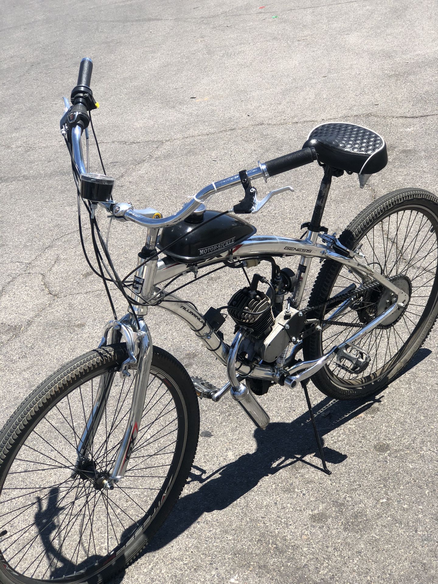 Genesis motor sickle bike