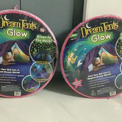 2-Dream Tents Glow in the Dark - Magical Mermaid- TWIN Size
