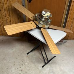 Hampton Bay Ceiling Fan With Light Fitting - 5 Blade