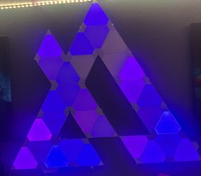 Nanoleaf Triangle Light Panels – 30 Panels w/ Music Sync