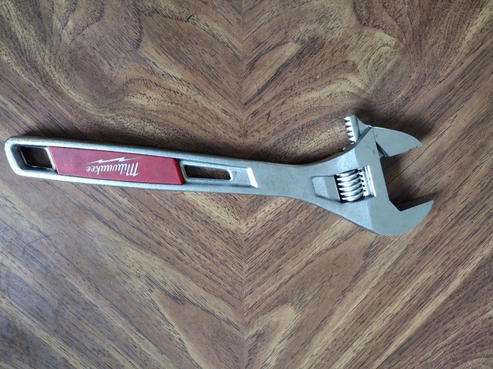 Milwaukee 12in. Adjustable Wrench, Model# 48-22-7412