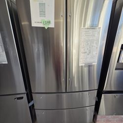 Lg 4-doors French Door Refrigerator New Open Box 6month's Warranty 