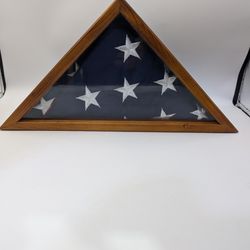 Flag Display Frame With Flag