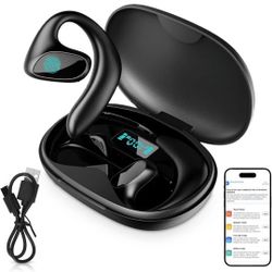 Wireless Earbuds, Bluetooth Ear Buds with Translation Function, 97% Accuracy Bluetooth Translator Headphones with Offline Mode & 8H Playtime 