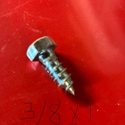 3/8 X 1 Lag Bolt Fasteners 100  For $12