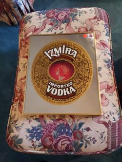 Izmira Vodka Mirror.