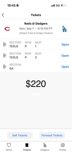 Dodger game 9-7-26