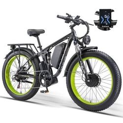 KETELES Electric Bike for Adults, Peak 3200W 2 Motor Ebike