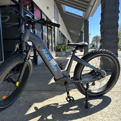 Open box  750w e-bike