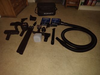 Kirby Avalir 2 Complete Attachment & Shampoo Accessory Kit w/ Hose, Bag & Manuals