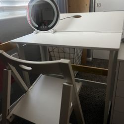 Folding Kids Desk And Chair 