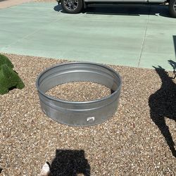 Galvanized Steel Fire Ring 36” x 1’