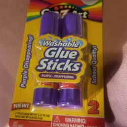 glue sticks 2 pk. 